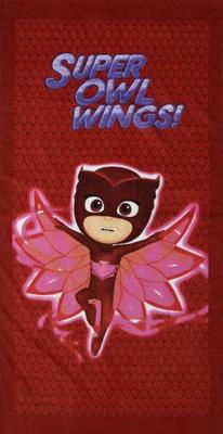 Disney strandlaken Super Owl Wings PJ Masks junior 140 cm rood Disney strandlaken Super Owl Wings PJ Masks junior 140 cm rood