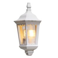 KonstSmide Klassieke muurlamp Firenze Flat wit 7229-250 - thumbnail