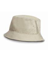 Result RH45 Deluxe Washed Cotton Bucket Hat with Side Mesh Panels