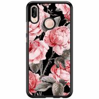 Huawei P20 Lite hoesje - Moody florals