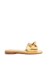 Alexandre Birman Maxi Clarita Holidays leather slides - Or - thumbnail