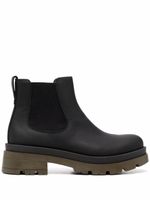 Scarosso bottes Janet en cuir - Noir