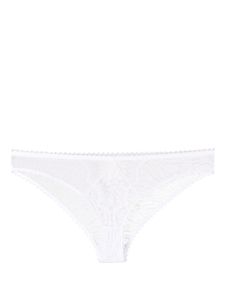 Maison Close culotte en dentelle - Blanc