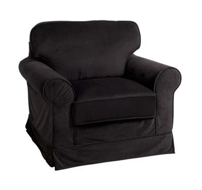 J-Line Fauteuil 'Benoni' kleur Zwart