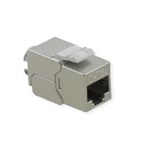 VALUE Cat.6A (Klasse EA) keystone, RJ-45, afgeschermd, zonder gereedschap, SuperSLIM