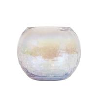 Helder Glanzende Waxinelichthouder Bol (12 x 10 cm)