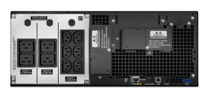 APC Smart-UPS On-Line SRT6KRMXLI - 6000VA, 6x C13, 4x C19, hardwire 1 fase uitgang, rackmountable, Embedded NMC