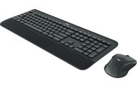 Logitech MK545 Advanced toetsenbord RF Draadloos US International Zwart - thumbnail