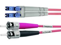 Telegärtner L00893A0027 Glasvezel Aansluitkabel [1x ST-stekker - 1x LC-stekker] 50/125 µ Multimode OM3 5.00 m