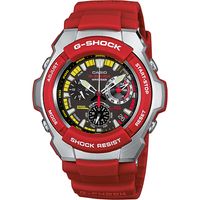 Horlogeband Casio 10306152.G-1010-4A Kunststof/Plastic Rood 26mm - thumbnail