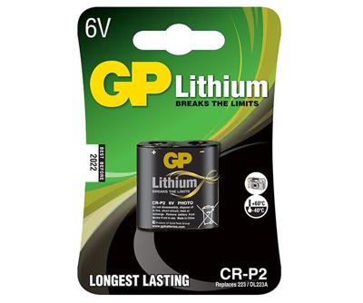 GP GPCRP2STD093C1 CR-P2 Fotobatterij Lithium 6 V 1 stuk(s)