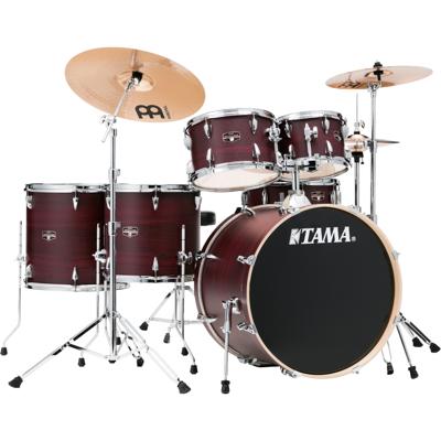Tama IE62H6W-BWW Imperialstar Burgundy Walnut Wrap 6d. drumstel Tama IE62H6W-BWW Imperialstar Burgundy Walnut Wrap 6d. drumstel