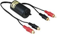 Hama NF-ontstoringsfilter (Cinch - Cinch, 40 Hz - 32 KHz, verguld)