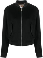 Philipp Plein veste bomber à ornements de perles - Noir - thumbnail