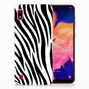 Samsung Galaxy A10 TPU Hoesje Zebra