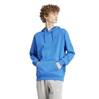 adidas Italië DNA Hoodie 2024-2026 Blauw Goud - thumbnail