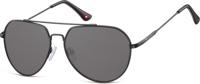 Montana zonnebril unisex Aviator donkergrijs (S90B)