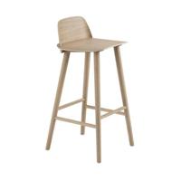 Muuto Nerd barkruk H75 eikenhout