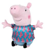 Play by Play knuffel Peppa Pig junior 31 cm polyester blauw/roze