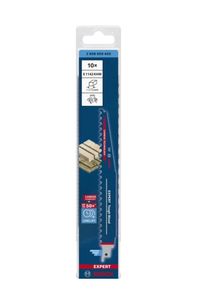 Bosch Accessories 2608900405 EXPERT „Tough Wood” S 1142 KHM-zaagblad, 10 stuks Zaagbladlengte 225 mm 10 stuk(s)