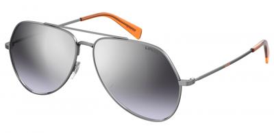 Levi's zonnebril 1012/S unisex cat.3 piloot staal grijs/zilver Levi's zonnebril 1012/S unisex cat.3 piloot staal grijs/zilver