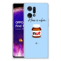 OPPO Find X5 Siliconen Case Nut Home