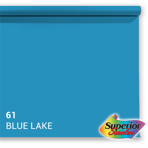 Superior Achtergrondpapier 61 Blue Lake 1,35 x 11m