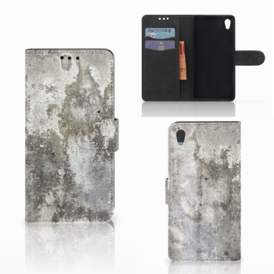 Sony Xperia Z5 | Z5 Dual Bookcase Beton Print