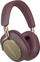 Bowers & Wilkins PX8 vlaggenschip-over-ear hoofdtelefoon met ruisonderdrukking, draadloos, Bluetooth 5.0 en snel opladen, 30 uur hoge resolutie afspelen en geïntegreerde microfoon - Royal Burgundy