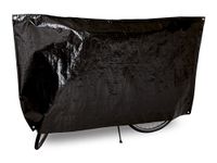Vk fiets pyjama/hoes/overtrek 1 fiets zwart