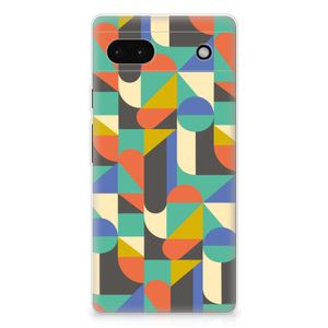 Google Pixel 6A TPU bumper Funky Retro