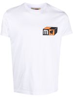 MODES GARMENTS t-shirt imprimé à manches courtes - Blanc - thumbnail