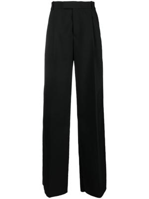 Alexander McQueen pantalon de costume en laine - Noir