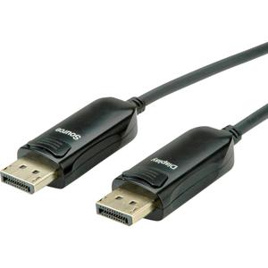 ROLINE DisplayPort v1.4 Kabel (AOC), M/M, 30 m