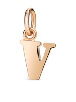 Dodo breloque V en or rose 9ct