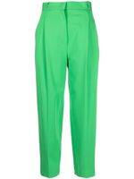 Harris Wharf London pantalon fuselé à plis - Vert