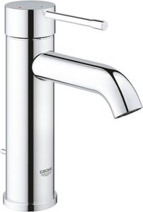 Grohe Essence New S-size Wastafelkraan met trekwaste Chroom