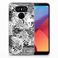 Silicone Back Case LG G6 Skulls Angel