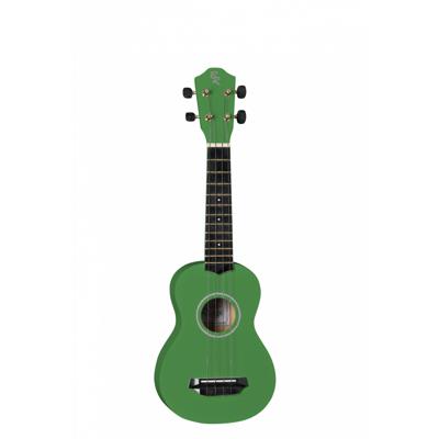 Rattlesnake Houten Ukulele 53 Cm Met 4 Snaren Groen