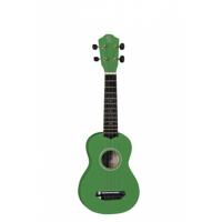 Rattlesnake Houten Ukulele 53 Cm Met 4 Snaren Groen
