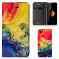 Bookcase iPhone 7 | 8 | SE (2020) | SE (2022) Watercolor Dark