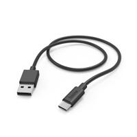 Hama Oplaadkabel, USB-A - USB-C 1m, zwart