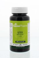 Sanopharm IJzer 5 mg wholefood (30 caps) - thumbnail