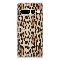 Google Pixel 7 Pro TPU Hoesje Leopard - thumbnail