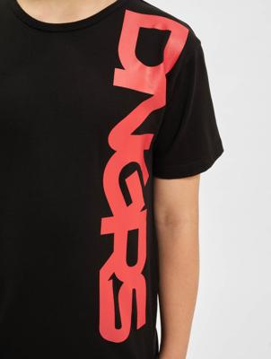 Dangerous DNGRS / t-shirt Classic Kids in zwart Dangerous DNGRS / t-shirt Classic Kids in zwart