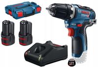 Bosch Blauw GSR 12 V-35 Accu schroefboor 12v | 2x 3.0Ah accu&apos;s in L-Boxx - 06019H8002