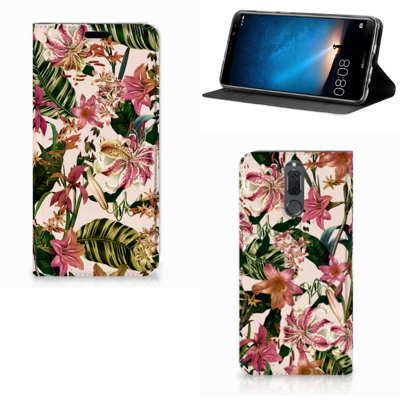 Huawei Mate 10 Lite Smart Cover Flowers