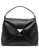 Valentino Garavani pochette One Stud en cuir - Noir