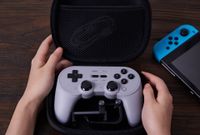 8Bitdo Pro 2 Grijs Bluetooth/USB Gamepad Analoog/digitaal Nintendo Switch, Nintendo Switch Lite, PC, iOS - thumbnail