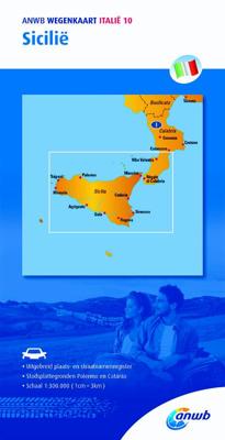 ANWB Wegenkaart - Italië 10 - Anwb - Pakket (9789018042783)